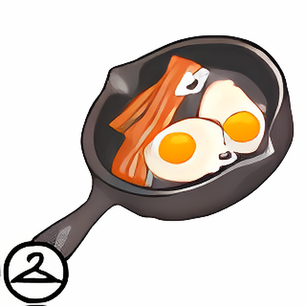 Cybunny Neggs & Bacon Pan Handheld
