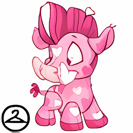 Valentine Plushie Moehog