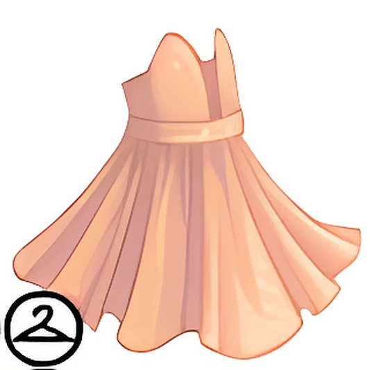 Shimmering Rose Gold Gown