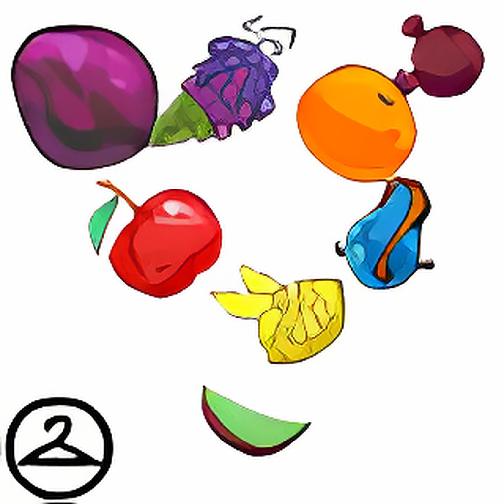 Assorted Fruits Shower