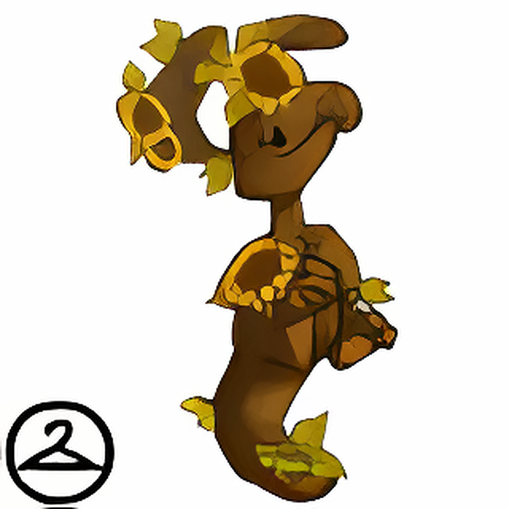 Prismatic Sunflower: Blooming Woodland Blumaroo