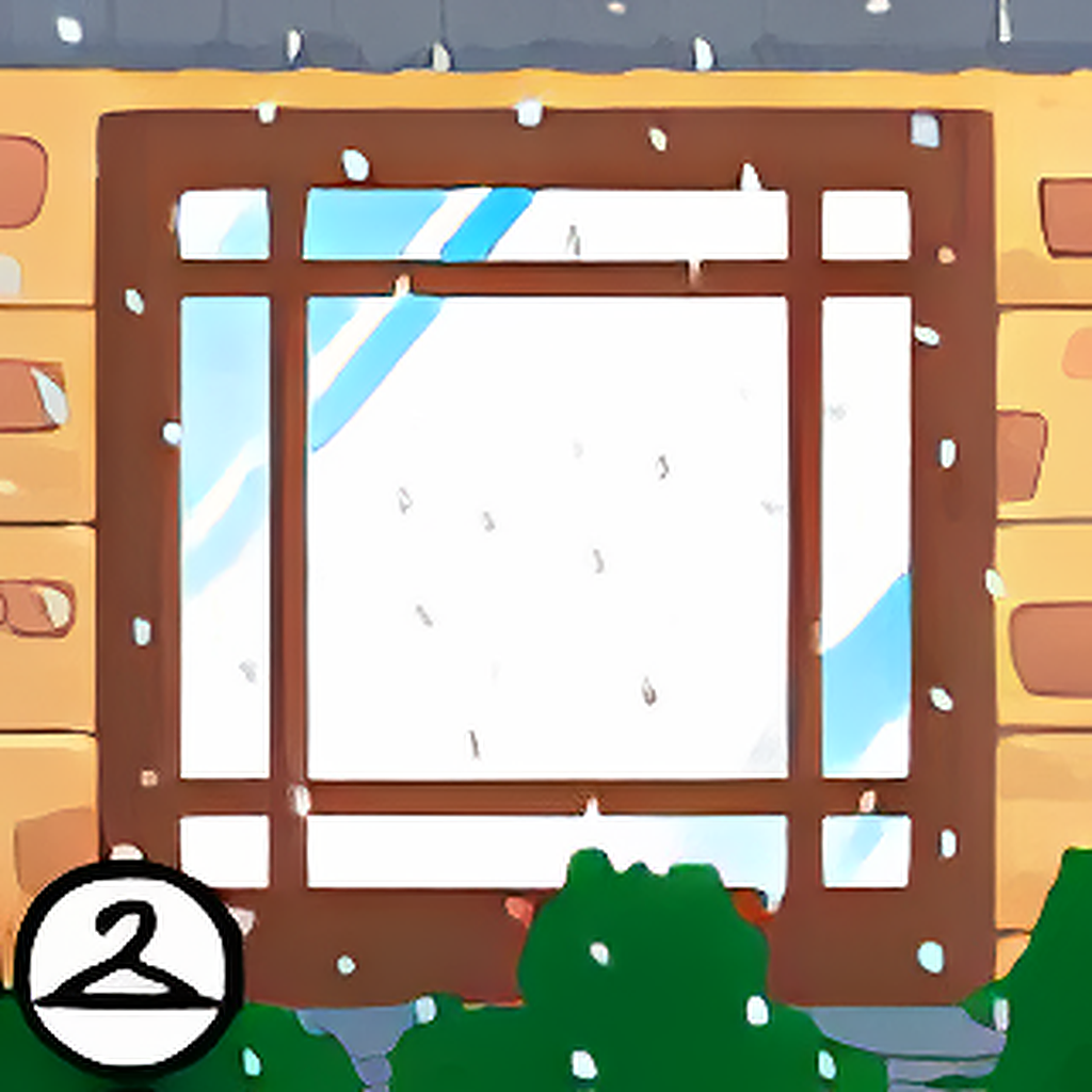 Raining Outside Window Foreground