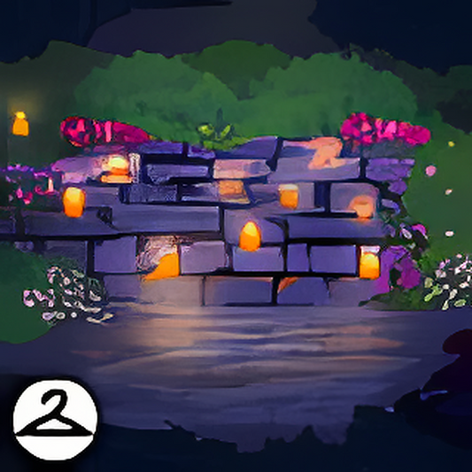 Pretty Rock Wall Background