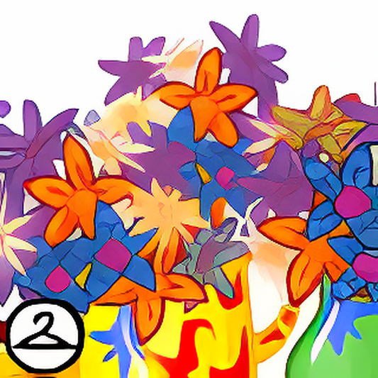 Flowers in Pitchers Foreground