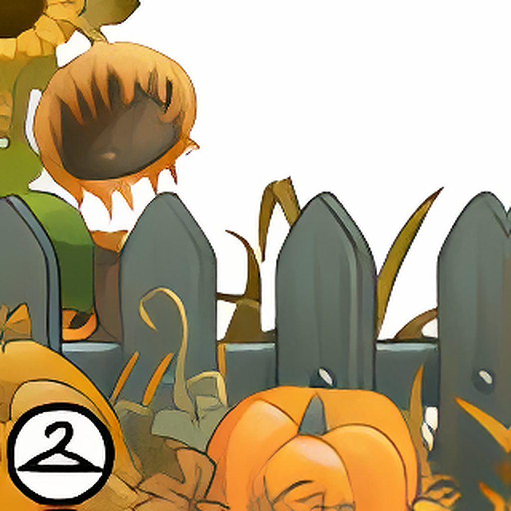 Spooky Picket Fence Foreground
