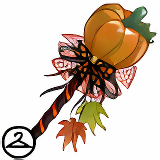 Ornamental Pumpkin Wand