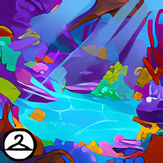 Colourful Coral Reef Background