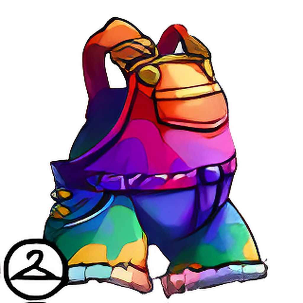 Rainbow Overalls