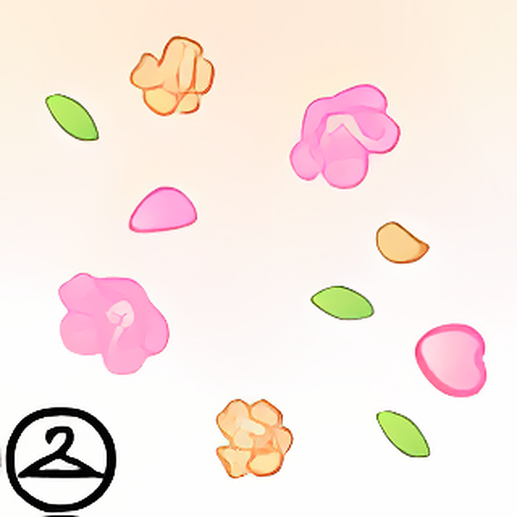 Spring Flower Petal Shower