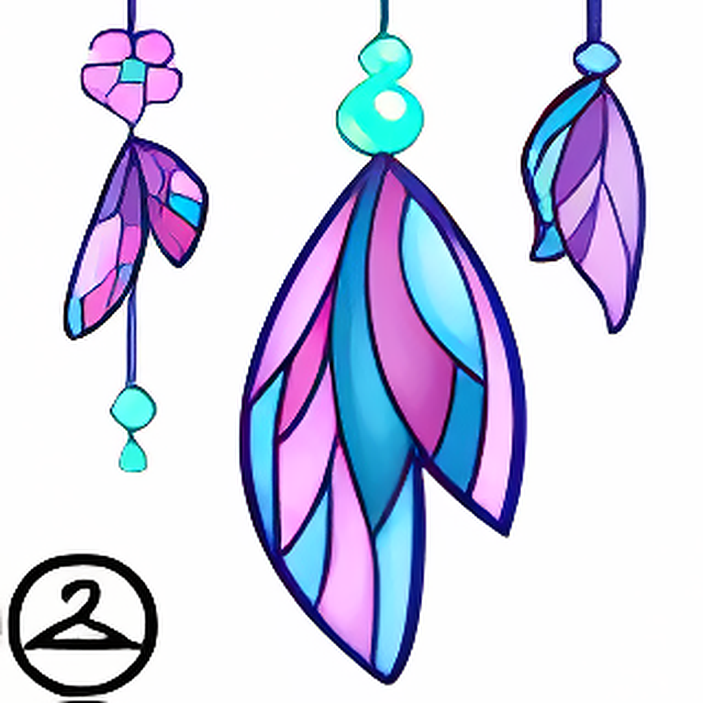 Stained-Glass Faerie Popstar Garland