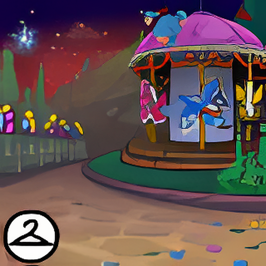 New Years at Roo Island Merry Go Round