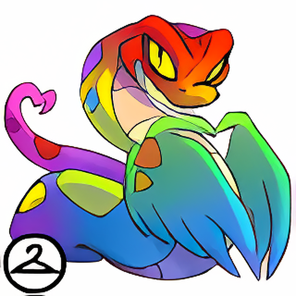 Adoring Rainbow Hissi