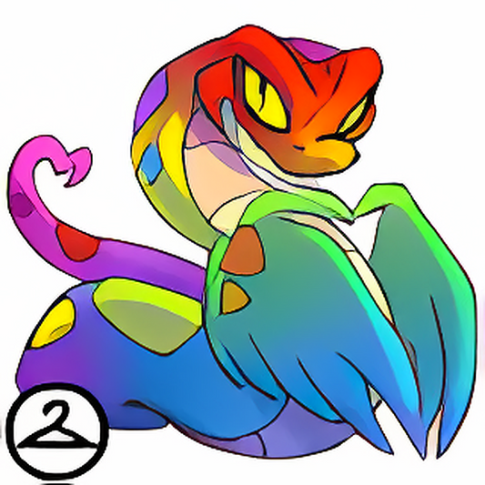Adoring Rainbow Hissi