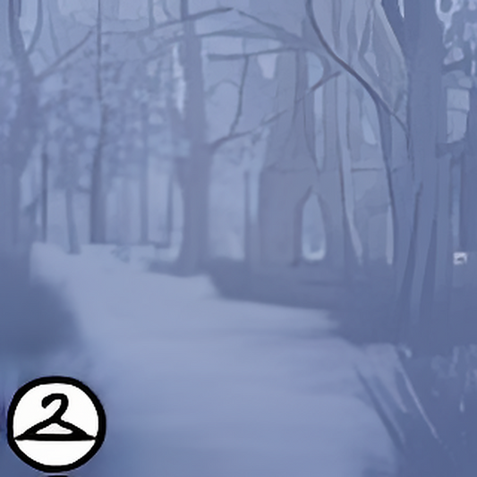 Dyeworks White: Forest Fog Background