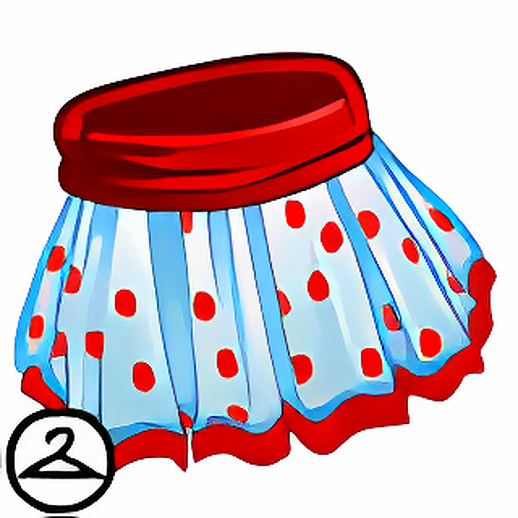 Red Polka Dot Skirt