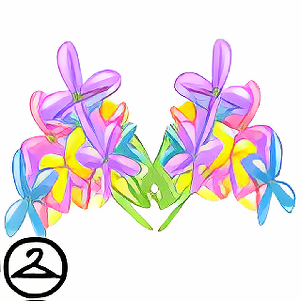 Flower Balloon Wings