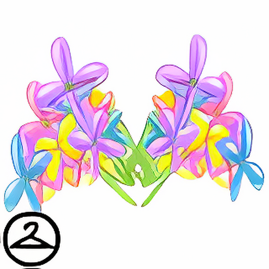 Flower Balloon Wings