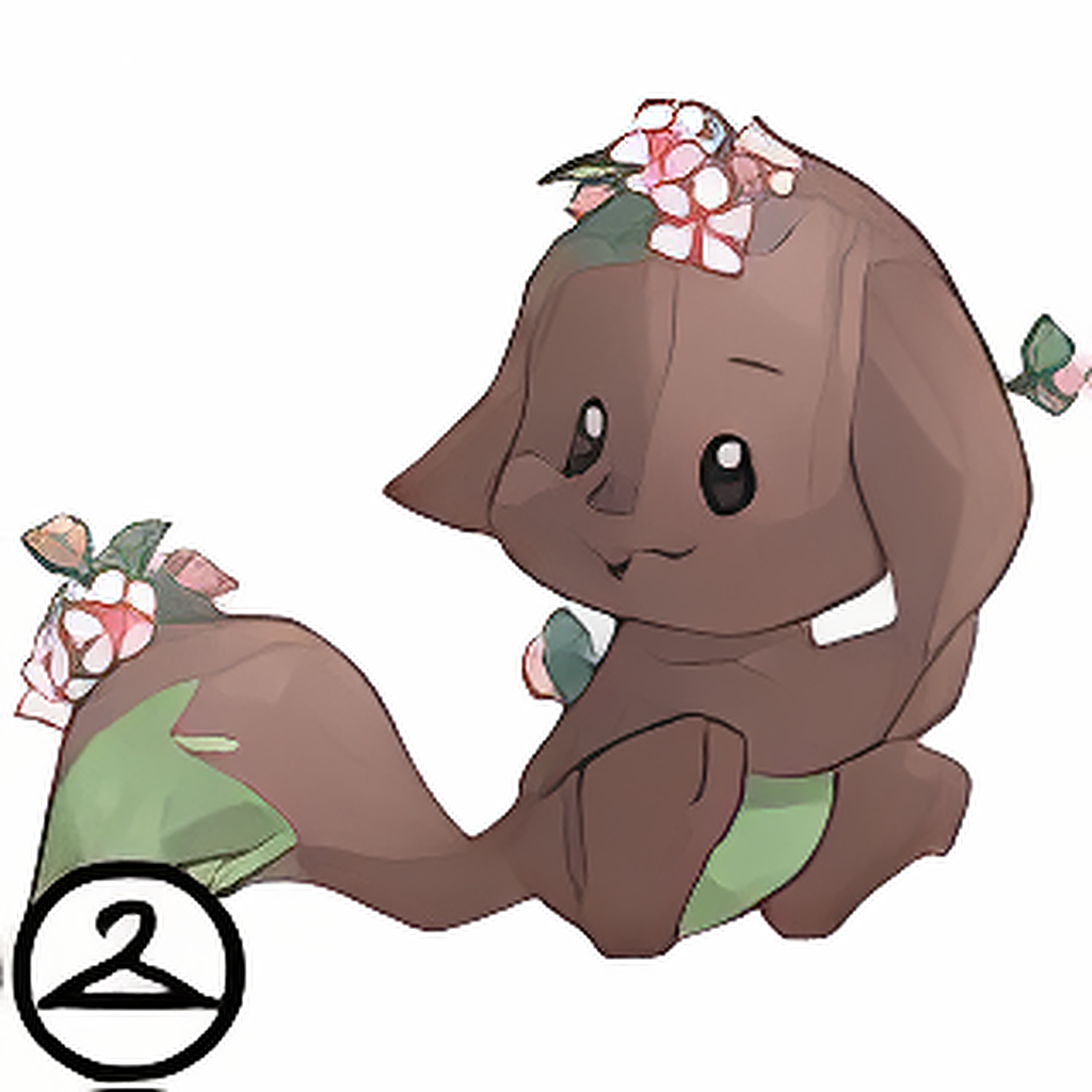 Prismatic Blossom: Blooming Woodland Kacheek