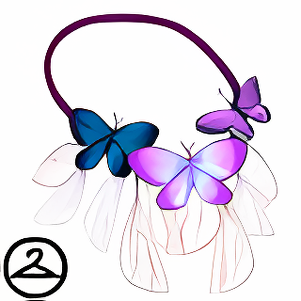Butterfly Faerie Necklace