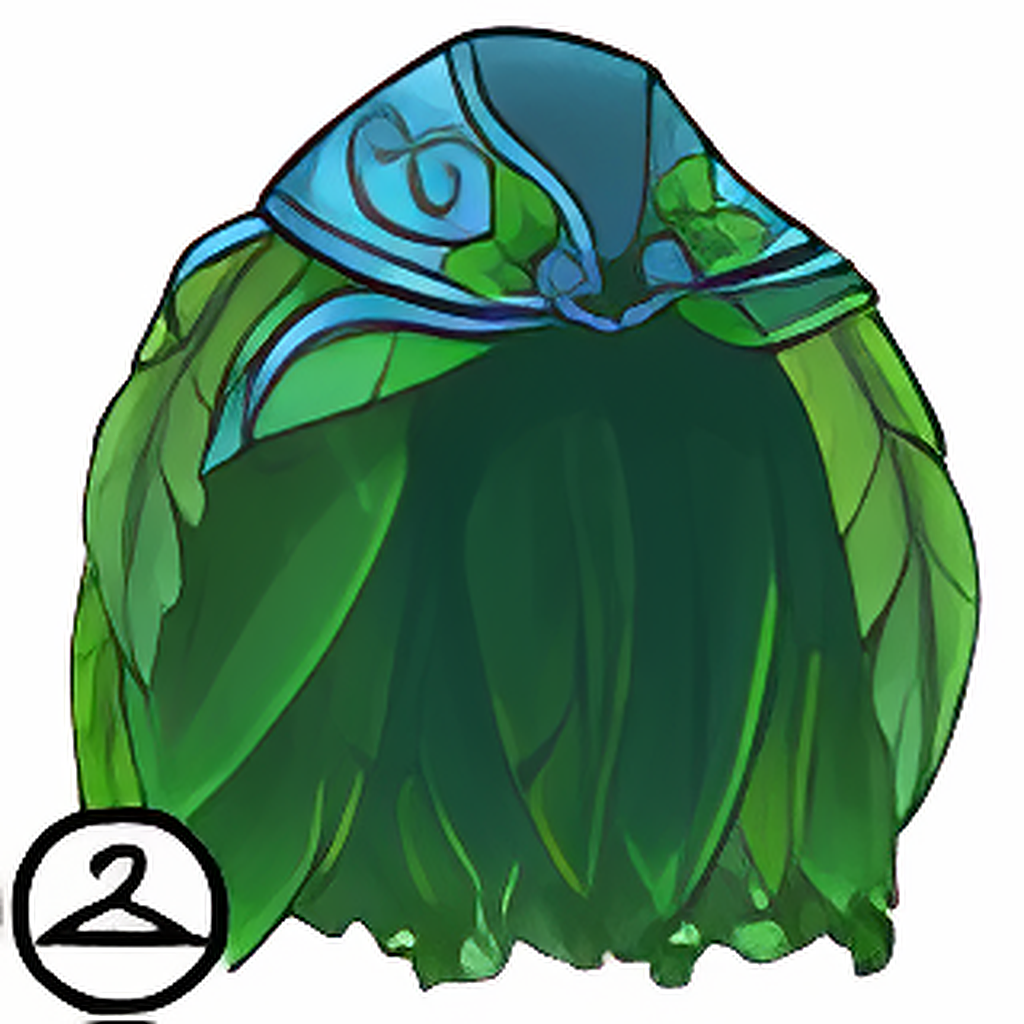 Leafy Green Cape