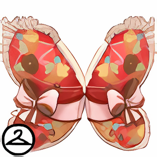 Plush Heart Wings