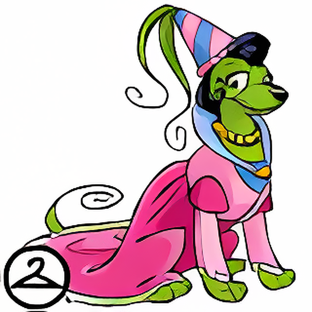 Prismatic Mirage: Nostalgic Royalgirl Gelert