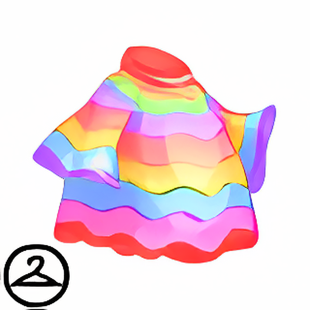Rainbow Knitted Sweater