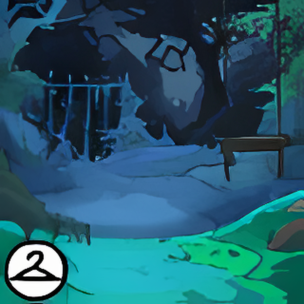 Lost in the Forest Background