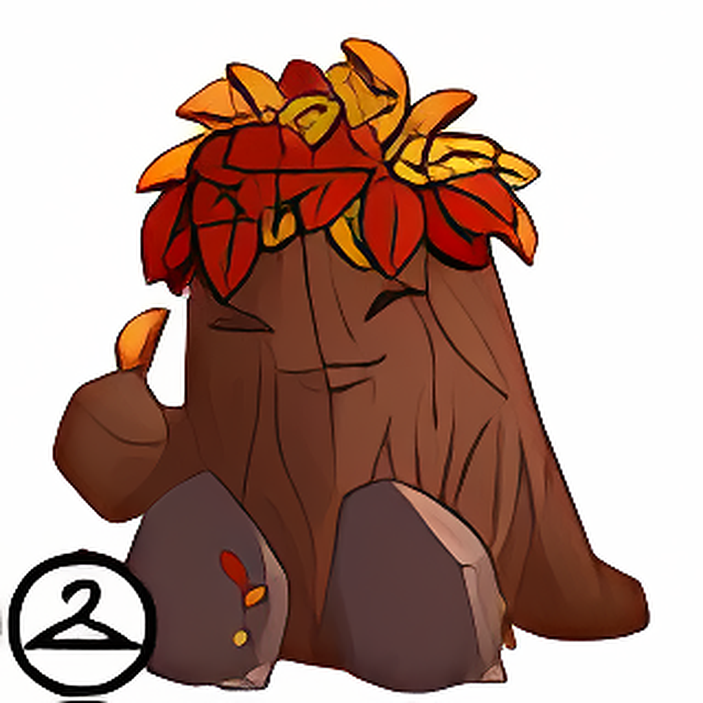 Prismatic Autumn: Blooming Woodland Chia