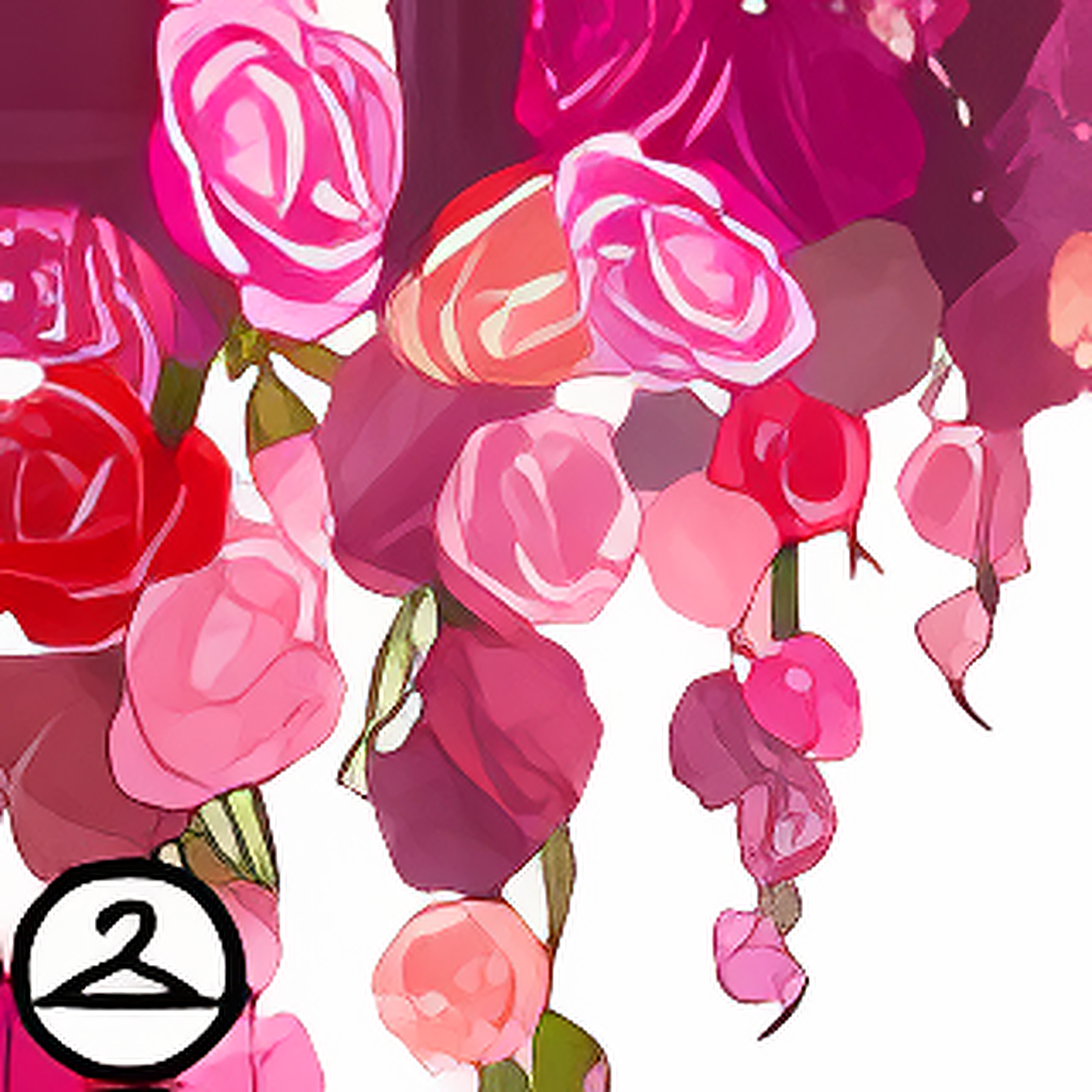 Cascading Roses