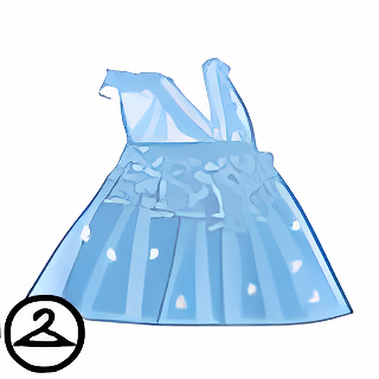 Soft Blue Dress of Spring
