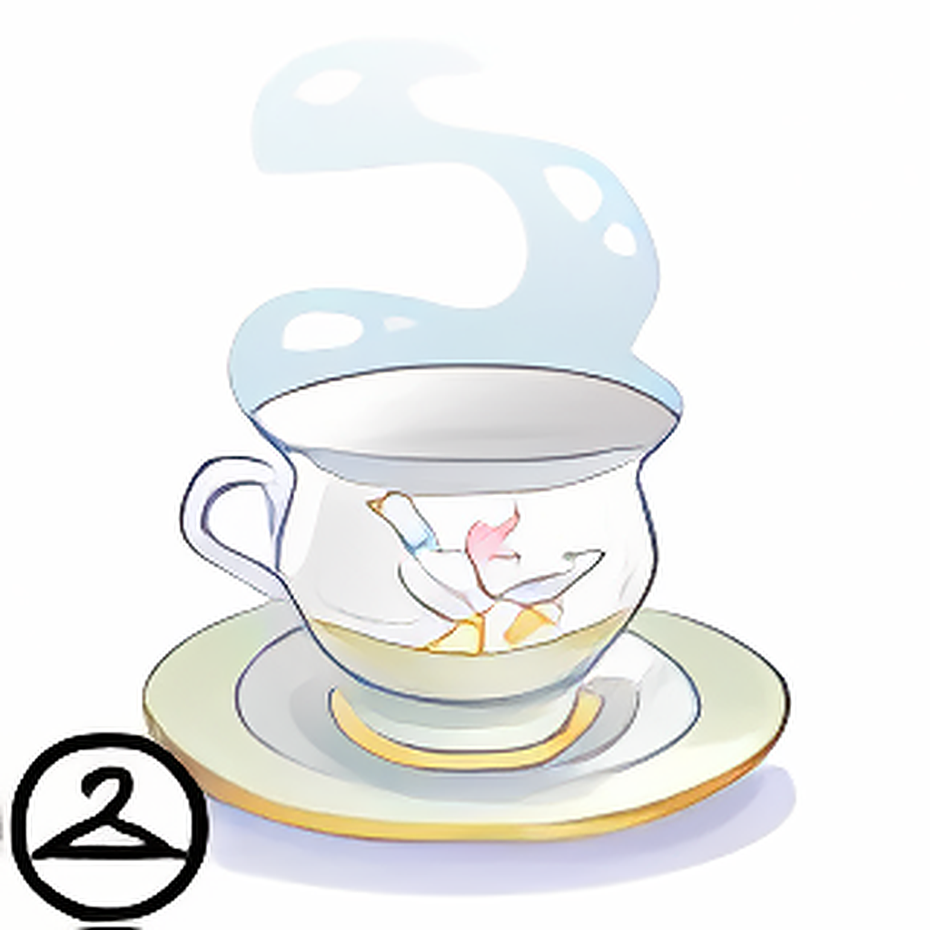Vintage Tea Cup Handheld