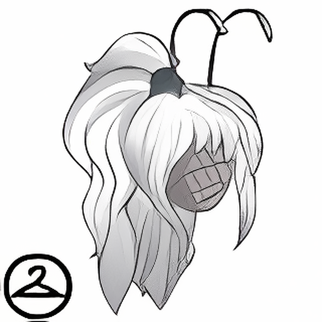 Grey Faerie Wig