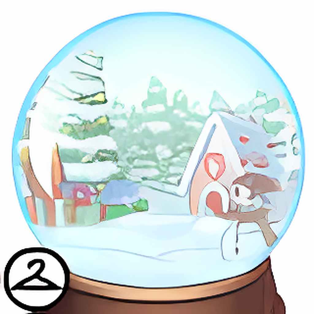 Inside a Snow Globe Trinket