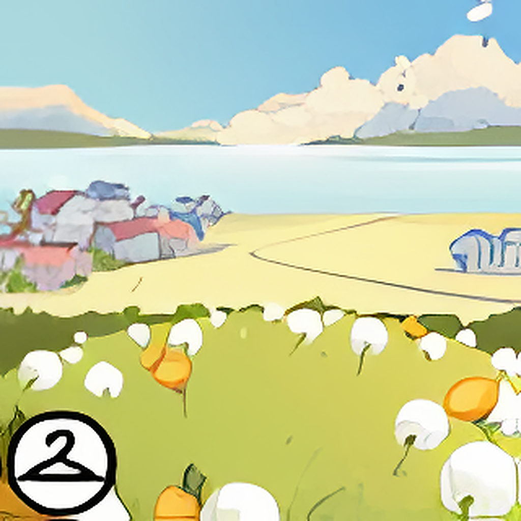 Field of Dandelions Background