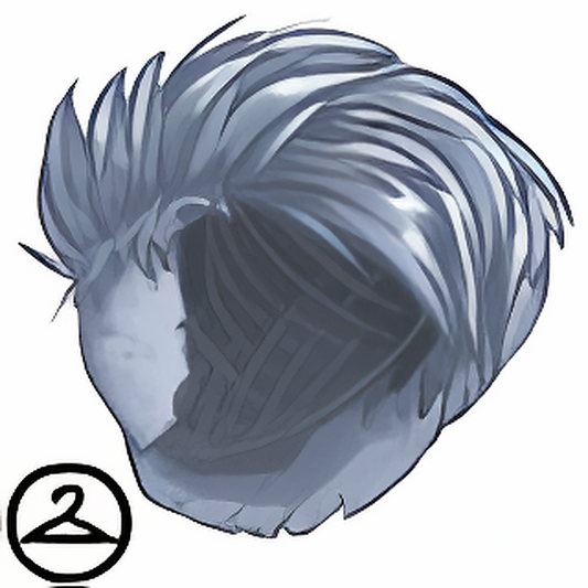 Dyeworks Grey: Brown Tapered Wig