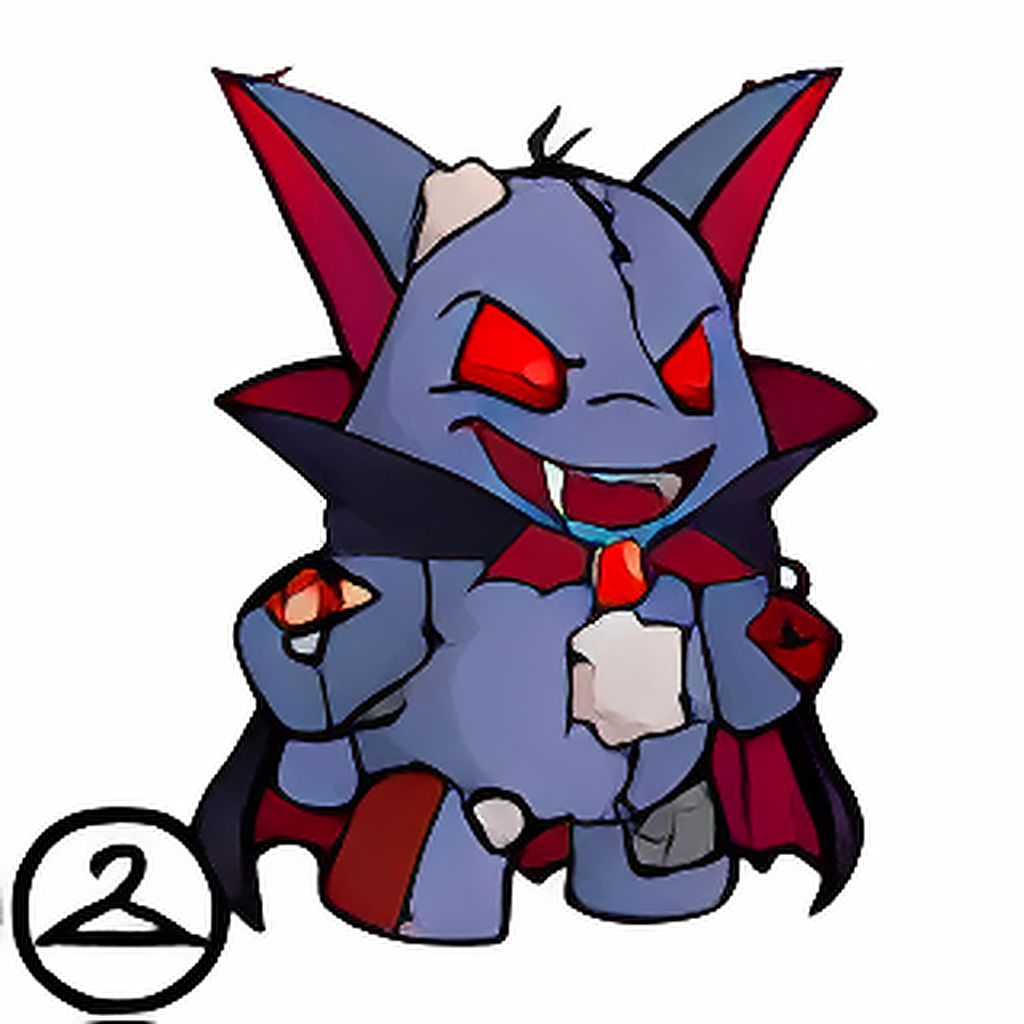 Vampire Burlap MSPP Poogle Outfit
