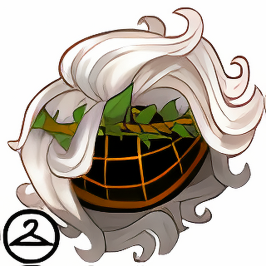 Dyeworks White: Short Woodland Archer Wig