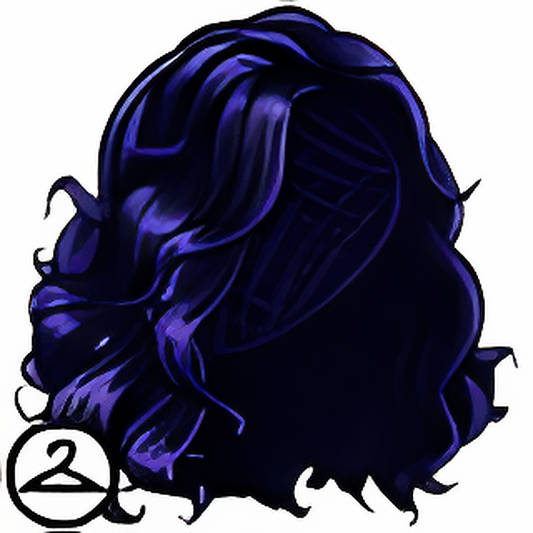MME18-S3: Gothic Evening Wig
