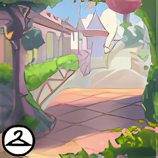 Magical Spring Kingdom Background