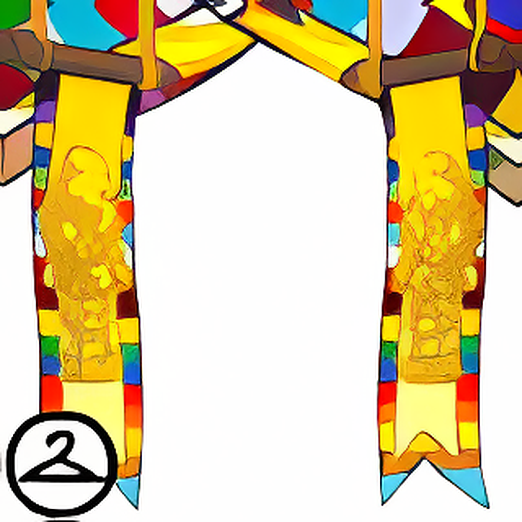 Altador Cup Trophy Garland