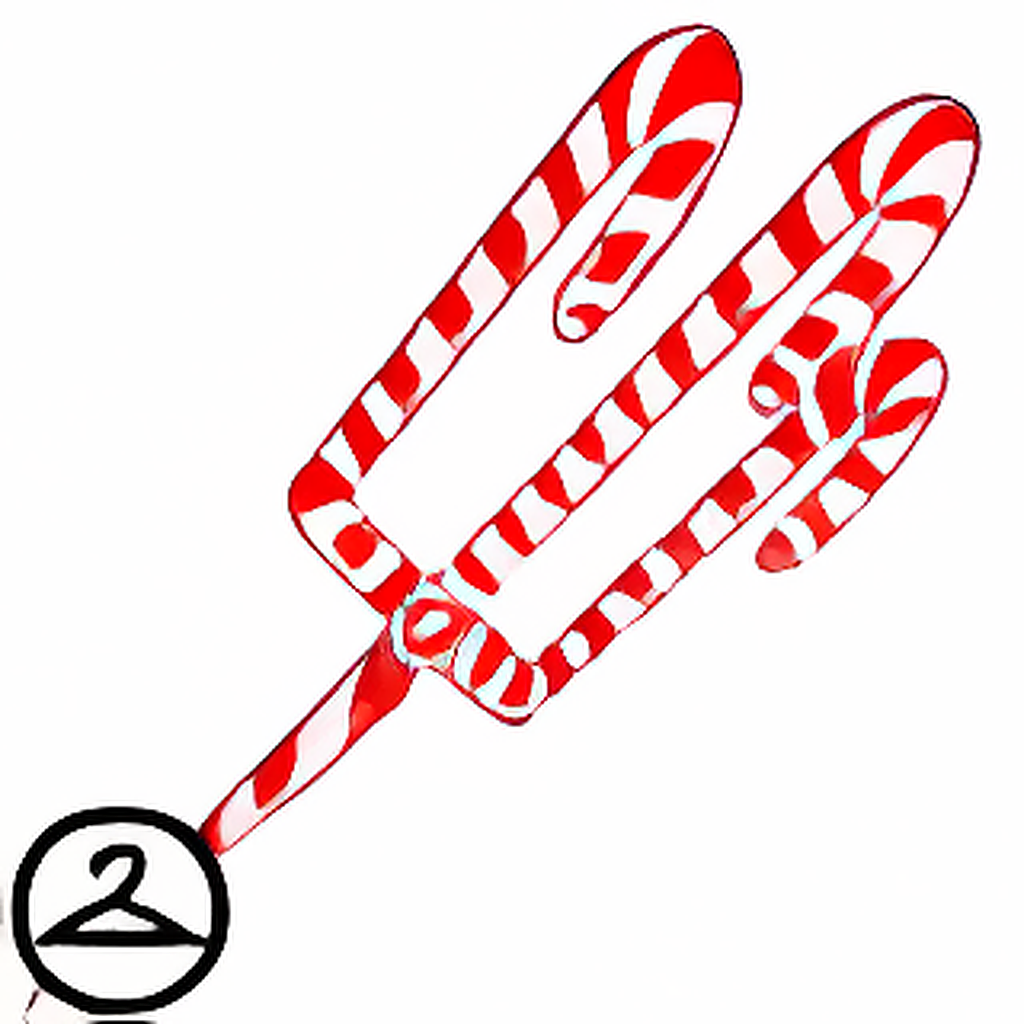 Candy Cane Pitchfork
