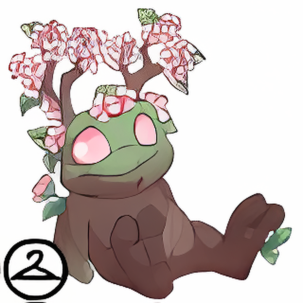 Prismatic Blossom: Blooming Woodland Grundo