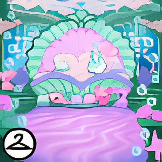 Underwater Sleepover Bedroom Background