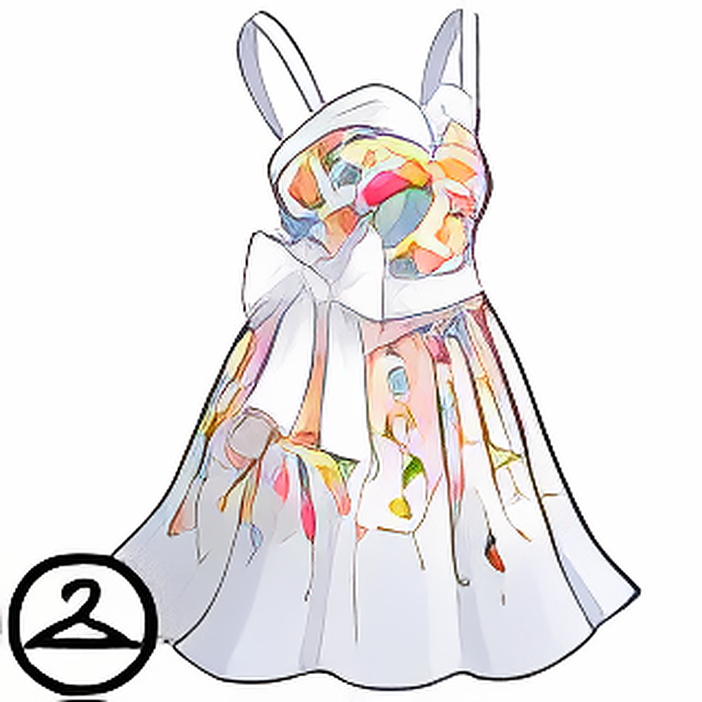 Dyeworks White: Sunny Garden Dress