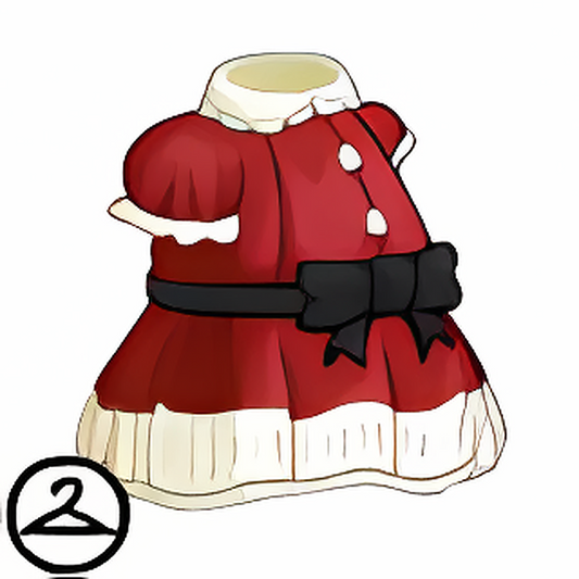 Dyeworks Red: Creepy Blue Doll Mutant Dress