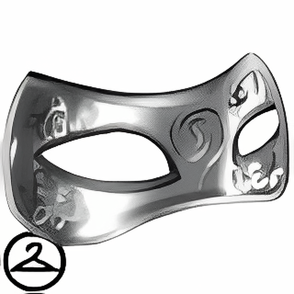 Delicate Silver Mask