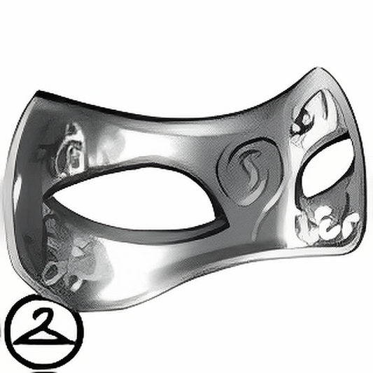 Delicate Silver Mask