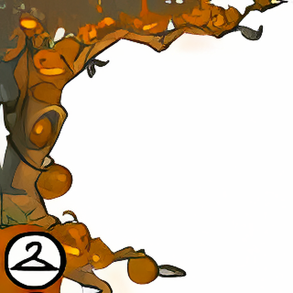 Jack-O-Lantern Tree