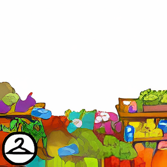 Produce Stand Foreground